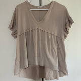 Altar'd State  Beige Top Photo 0