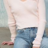 Brandy Melville Baby Pink Sweater Photo 0