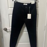 KanCan USA Kancan Women's Button-Up Skinny Jeans - Sleek Black Wash, Brand New with Tags Photo 0