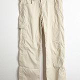 prAna  Khaki Pants Straight Leg Hiking Outdoor Size Large Photo 0