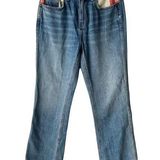 Current/Elliott Vanessa Cropped Straight Leg Flare Jeans Sz 25 Photo 0