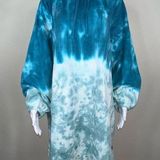 Lane Bryant Livi Activewear Tie Dye Hooded Sweatshirt Dress (18/20) Photo 0