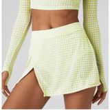 Alo Yoga Alo Skirt Gingham Yoga Mesh Photo 0