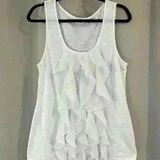 Cato Women’s White  Sleeveless Blouse Photo 0