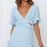 Hello Molly Ms Powerhouse Dress Baby Blue Photo 0