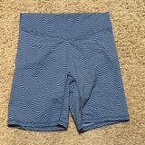 Balance Athletica Blue Wave Patterned Shorts Photo 0