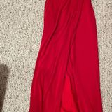 BCBGMAXAZRIA Red Gown Photo 0