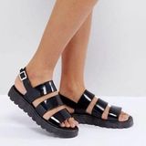 ASOS Black Jelly Shoe Photo 0