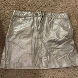 Forever 21 Metallic Skirt Photo 0