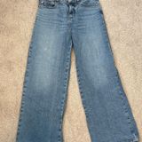 ZARA Wide Leg High Rise Women's Denim Jeans Size 2 Photo 0