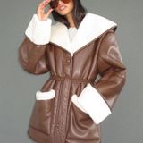 We Wore What  Leather Jacket Photo 0