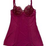 Victoria's Secret lingerie cranberry 34B underwire adjustable back and straps Photo 0