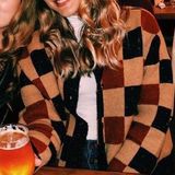 Madewell Checkered Cardigan Photo 0