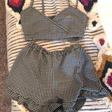 Boohoo Gingham Set Photo 0