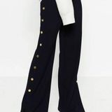 Romeo + Juliet Couture Pant With Button Side Photo 0