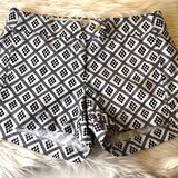 J.Crew  black and white print shorts Photo 0