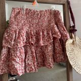 American Eagle Floral Skirt Stretchy Photo 0