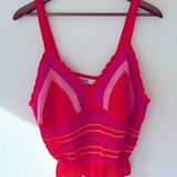 Madden Girl Crochet Peplum Top, XL Photo 0