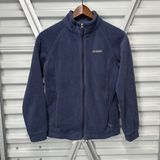 Columbia Navy Blue Full Zip Fleece Jacket Photo 0