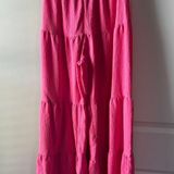 SheIn Hot Pink Pants Wide-Leg Photo 0