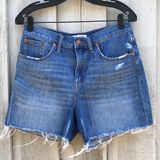 Madewell denim high-rise shorts- size 29 Photo 0