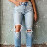 KanCan USA Distressed Mom Jeans from The Post size 1 Photo 0