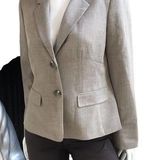 Le Suit NEW  Gray 2 Button Suit Jacket Blazer Women's Size 8 NWT Photo 0