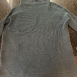 Free People  Women's Chunky Ribbed Sweater Sz XS Mock Neck Oversized Boho Tunic Photo 0