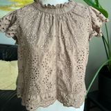 Jennifer Grace Brown eyelet top Photo 0