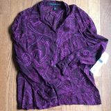 Josephine Chaus NWT  Venetian Romance boysenberry Photo 0