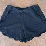 ASOS Black ruffle mini shorts Photo 0