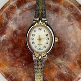 mixed metal watch Gold Photo 0