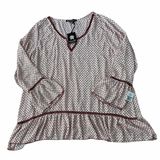 Living Doll NWT  Floral Print Tunic Top Photo 0