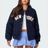Edikted New York Bomber Jacket Photo 0