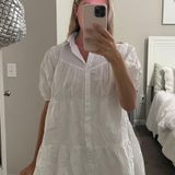 Forever 21 White Babydoll Dress Photo 0