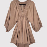Free People  Womens Brown For The Moment Mini Dress Boho Small Photo 0
