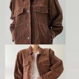 Denim & Co  vintage suede jacket Photo 0