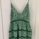 Princess Polly Green Floral Sundress  Photo 0