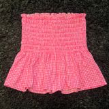 Lilly Pulitzer Pink Ruffle Tube Top Photo 0