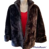 Vintage Fur Label Authority Fur Coat Size M Photo 0