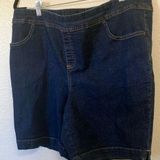 Terra & Sky  denim shorts 1x 16w/18w Photo 0