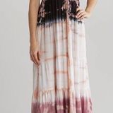 Boho Me NWT ombré tiered maxi dress size XL Photo 0