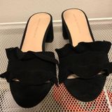 Loeffler Randall black heeled mules  Photo 0
