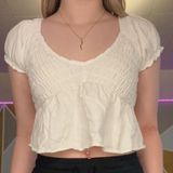 Lottie Moss Cropped Blouse Photo 0