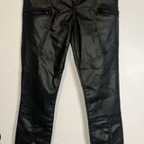 Kut From The Kloth  Pants‎ Size 2 MIA High Rise Black Faux Leather  Skinny Emo Photo 0