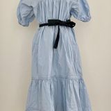 3.1 Phillip Lim Poplin Midi Flare Dress size 4 Photo 0