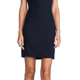MM Couture Dark Navy Dress With Cutout Back Photo 0