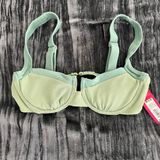 Xhilaration Mint Green Women's swim top size M by  Photo 0