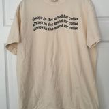 Comfort Colors Always In The Mood For Coffee T-Shirt Photo 0