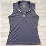 Slazenger ‎ Sleeveless 1/4 Zip Golf Tank | Grey Small Photo 0